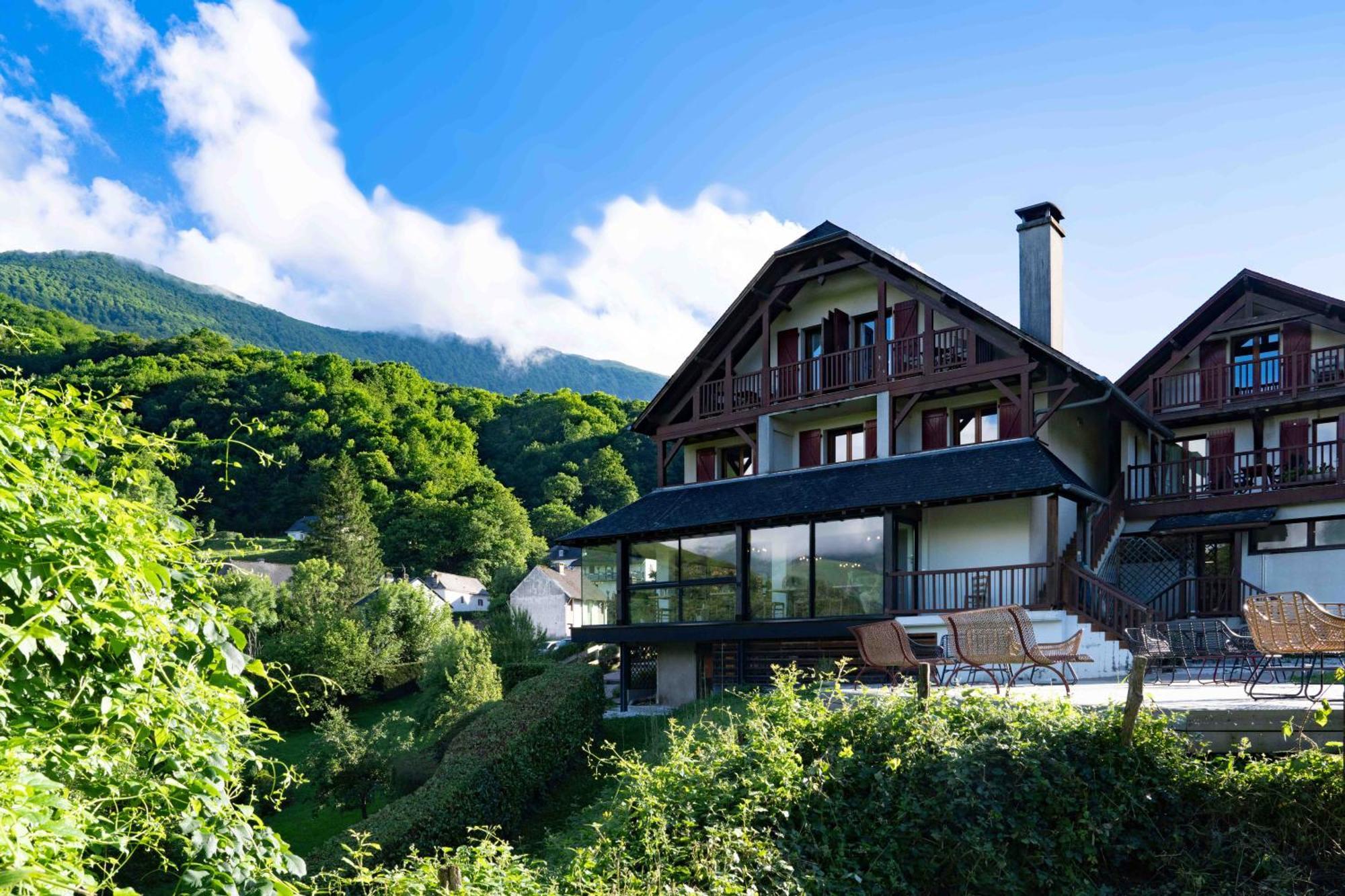 Logis Hotel Etchemaite Larrau Εξωτερικό φωτογραφία